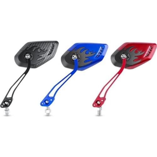 1pair Bicycle Rear Mirror Bike Handlebar End Mirror MTB Handlebar Side Safety Rear View Mirror Road Bike Cycling Flexible Rearvi