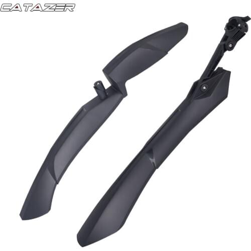 2pcs Bike Mud Fenders 24-29inch Bicycle Mudguard Mud Wings Front/Rear Wheel Use 1 Pair Convenient Install Release