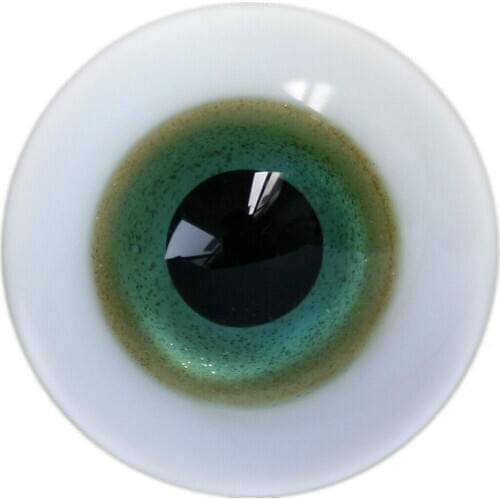 [wamami] 16mm Green Glass Eyes Eyeball BJD Doll Dollfie Reborn Making Crafts