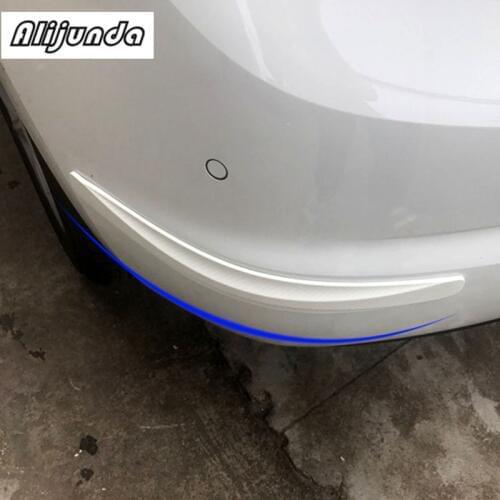 2 pcs car front cover bumper scratch corner guard decoration for Volkswagen Skoda Octavia Fabia Rapid Superb Yeti Roomster