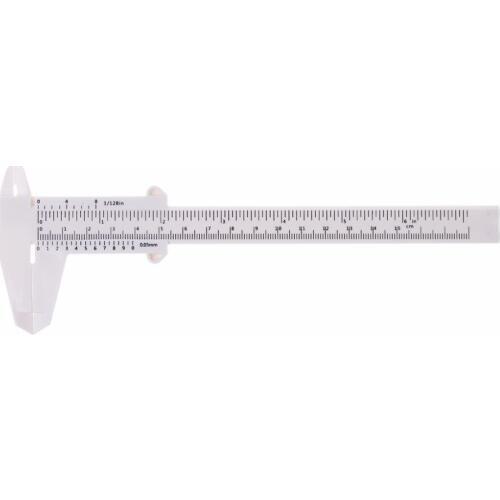0-150MM Plastic Vernier Caliper Micrometer Guage Daily Tool H02