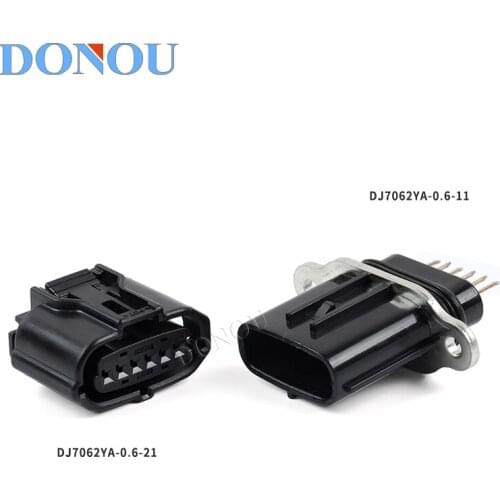 1set Car accelerator pedal reversing radar electric eye harness plug male and female connector DJ7062YA-0.6-11/21