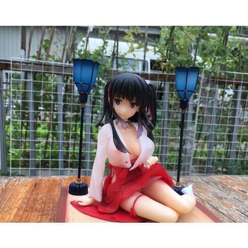 16cm Japanese sexy anime figure SkyTube sexy kimono ver action figure collectible model toys for boys