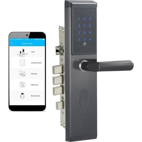 2019 Newest Mechanical Keys Password APP Unlock security lock Smart Bluetooth Pad Lock