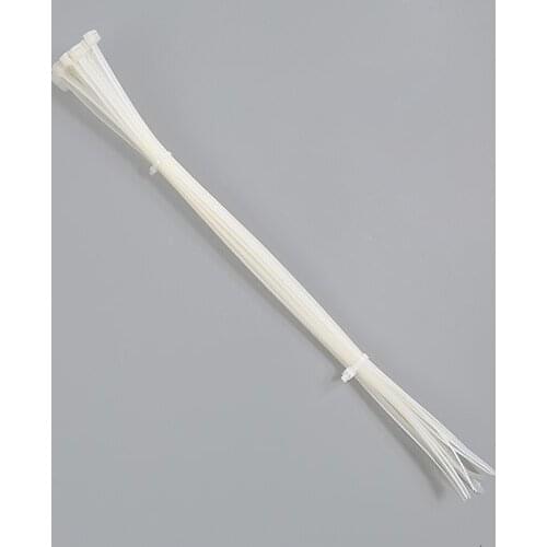 8x250 wihte cable strap nylon plastic tie Seal Strap Cross Cable Tie
