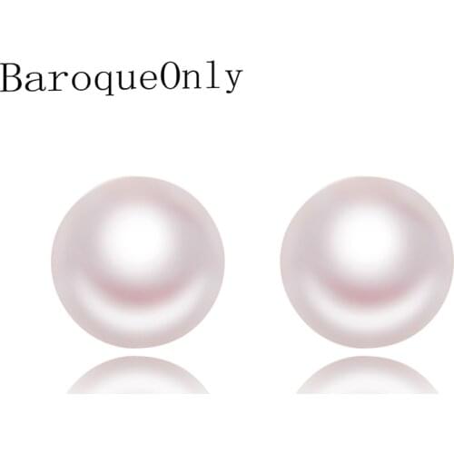AAAAA freshwater Akoya natural pearl round beads white bright color for diy drop earring stud earring jewelry 6-7mm BWB