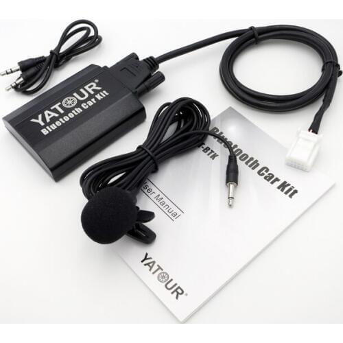 Yatour BTK Car audio Bluetooth Kit for Toyota Lexus Scion 2003-2013 Digital Music Changer MP3 Player Aux 6+6 pin Avensis Corolla