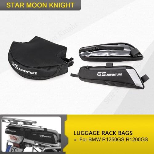 Motorcycle Box Rack Side Bag Luggage Rack Travel Waterproof Bag Tail Bag For BMW R1200GS LC R1250GS ADV F850GS F750GS GS1200
