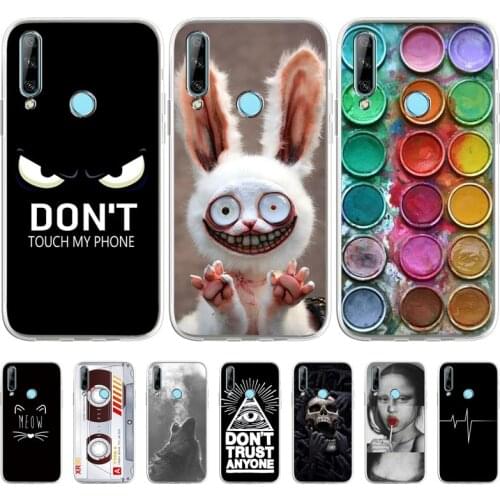 Painted Case For Huawei P Smart Z Cases Silicon Animal Pattern Bumper On Huawei Y9 Prime 2019 Enjoy 10 Plus Soft TPU Phone Funda