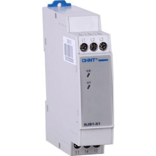 CHINT NJB1-X Three Phase AC Voltage Monitoring Relay Phase Sequence, Phase Failure Unbalance Protection Elements NJB1-X1