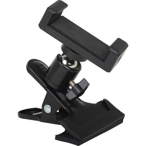 Clip-on Phone Holder Musical Instrument Phone Mount Stand Rotatable Guitar Head Phone Holder Music Stand