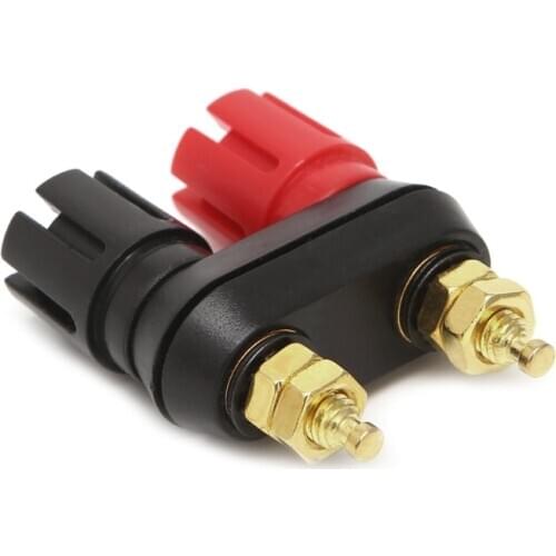Dual 4mm Banana Plug Jack Socket Binding Post for Speaker Amplifier Terminal