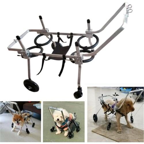 Pet Wheelchair Disabled Dog Rehabilitation Vehicle Elderly Dog Wheelchair Forelimbs Four-wheeled Pet Scooter