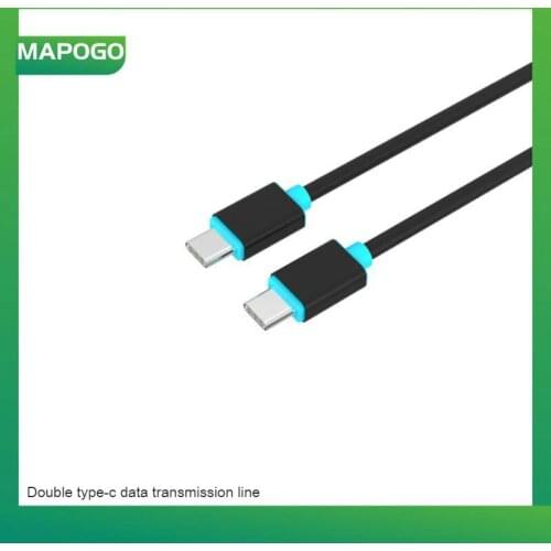 USB3.2type-c to type-c male to male dual-head computer mobile phone audio and video fast charging data transmission line