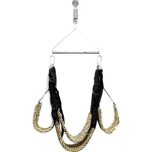 Leopard Sex Swing Chairs Tripod Hot Funny Love Swing Sex Toy for Couples Women Bdsm bondage set Adult games Erotic SM toys
