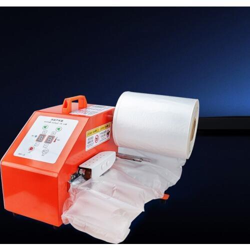 Gourd film bubble pillow filled bag inflator bubble film buffer air cushion machine air bag inflator with 2 rolls