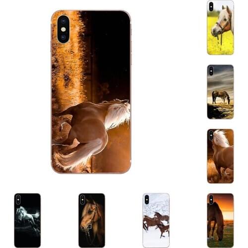 Soft TPU Capa Cover Case For Xiaomi Mi A1 A2 A3 CC9 CC9E 9T mi10 mi9 mi8 pro lite SE Horse