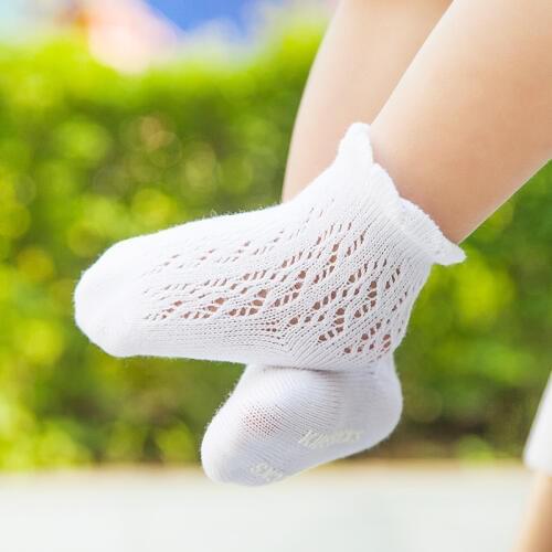 Baby Boy Girl Mesh Breathable Socks Infant Anti Slip Cotton Sock Newborn Summer Style Kids Clothes Accessories Baby Socks Stuff