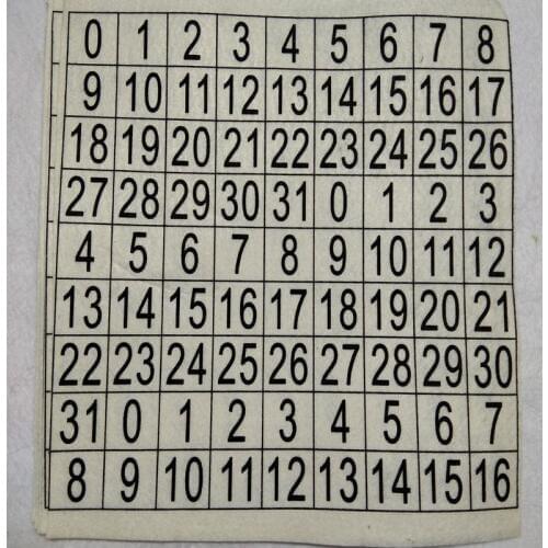 Brand New 1piece Digital Numbers Printed Nonwoven DIY Felt Fabric For DIY sewing project Home Kindergarten Decoration