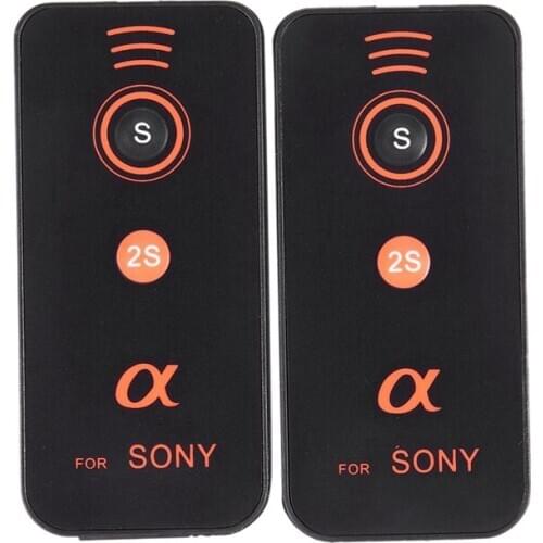 Remote Control IR Wireless for Sony Series II a7 and DSLR cameras and NEX-7, NEX-6 NEX-5T Compact Camera (2 pieces)