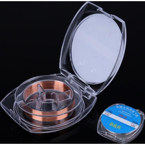 2pcs/lot 0.02mm Link Wire Copper Soldering Wire Maintenance Jump Line For Mobile Phone Computer PCB Solder Repair Tools