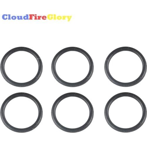 For VW Touareg 4.2L V8 2007-2009 For Audi A6 Quattro 2007-2008 Q7 R8 RS4 S5 6PCS Variable Timing Solenoid Seal O-ring WHT002789