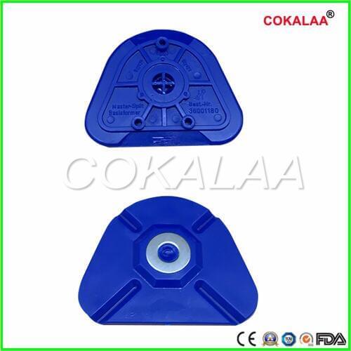 High-quality 10pcs Dental Lab Magnetic plates Model Former Base Molds Full Arch magnetic plates