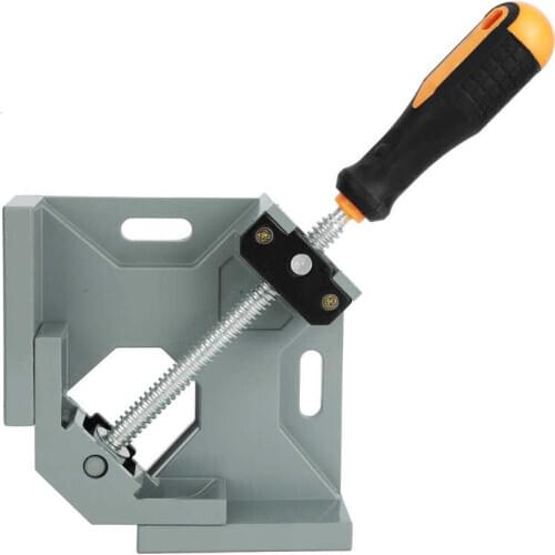 Woodworking 90 Degree Corner Clamp Right Angle Welding Clamps with Single Handle Carpentry Tools