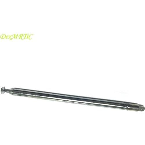 1.2m stainless steel telescopic antenna radio antenna high efficiency 10 sections 1.2meters