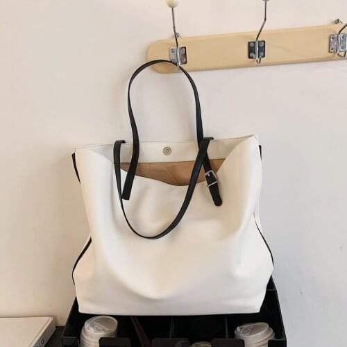 Large Womens Totes Simple Womens Bag Casual Shopper Shopping Bag Big Travel Womens Shoulder Bag 2021 Luxury Designer Handbag