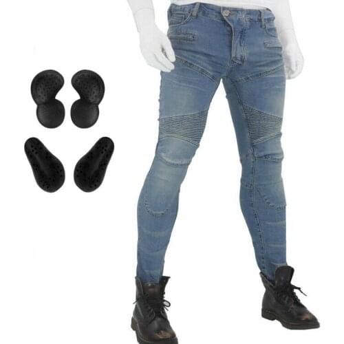 New 718 719 pants Motorcycle Pants Men Moto Jeans Protective Gear Riding Touring Motorbike Trousers Motocross Pants Moto Pants