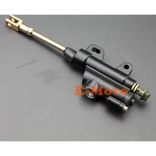 10mm BLACK REAR PIT DIRT BIKE ATV HYDRAULIC BRAKE MASTER CYLINDER 110cc 125cc 140cc 150cc PITBIKE