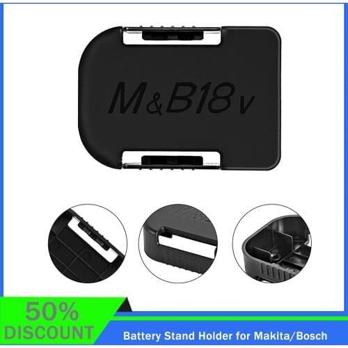 SALE Tools Power Battery Mounts Storage Stand Holder Battery Hold Shelf Rack Storage Case for Makita 18V 14.4V Fit Bosch