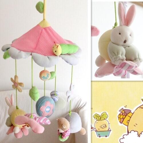 Baby Rattles Baby Toys Educational Baby Mobile Crib Babies Toys Whirling Educational Juguetes Para Bebes Sensory Toys AC50YL