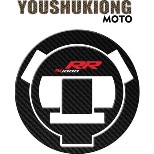For HP2 SPORT 2010~2011 S1000RR 2009 2010 2011-2014 Motorcycle Sticker 3D Carbon Fiber Fuel Gas Tank Cap Cover Pad Sticker