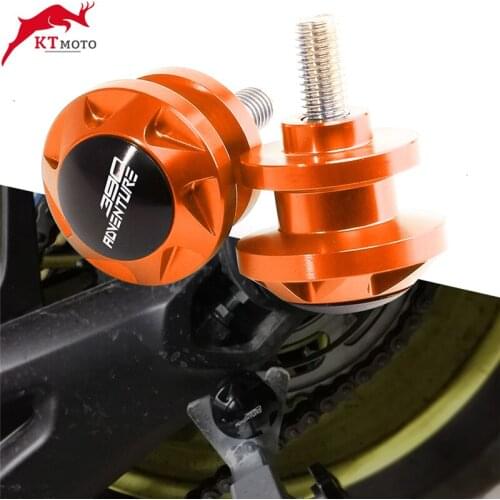 For KTM 390Adventure 390 Adventure 390 ADV 2020-2021 10MM Motorcycle accessories CNC Aluminum Swingarm Spool Slider Stand Screws