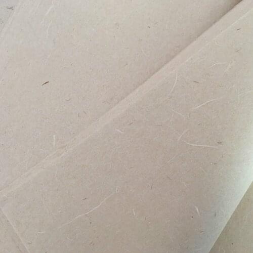 Chinese Painting Rice Paper 10sheets/lot Calligraphy Paper Handmade Half Ripe Plants Fiber Xuan Paper Yunlong Mulberry Paper