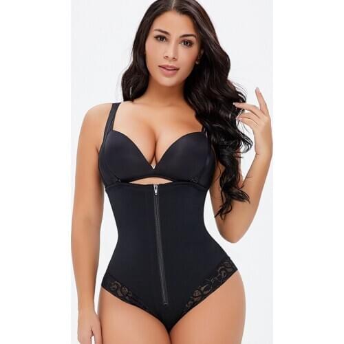 Butt Lifter Plus Size Women Body Shaper Trainer Corset Shapewear Waist Trainer Corset for Weight Tummy Control Sport Bodysuit