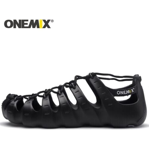 ONEMIX Summer Swimming Beach Water Wading Shoes Men Breathable Quick-Drying Mens Sneakers Non-slip Outdoor Barefoot Aqua Shoes