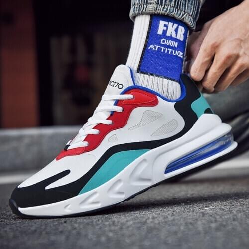 Women Sneakers Air Cushion Running Shoes Men Sport Shoes Femme Fashion Breathable Athletic Footwear Spring Casual Couple Sneaker