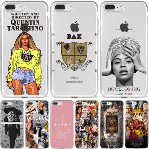 Beyonce homecoming album soft Silicone transparent cover phone case for iPhone 11 12pro Mini max X XR MAX 6 7 8plus Fundas Coque