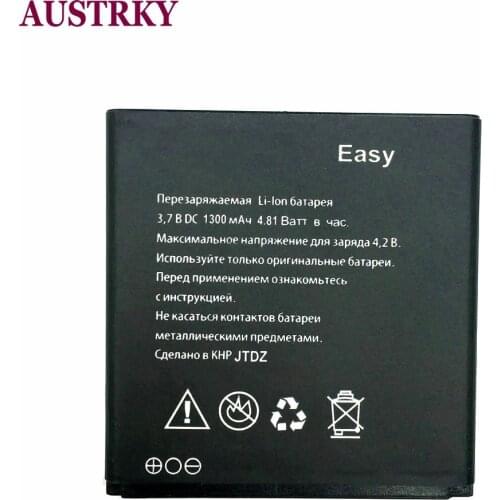 New Easy Battery For EXPLAY Easy Phone 1300mAh Baterij Batterie Batteries + Tracking Code