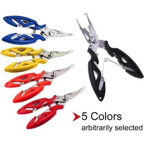 Outdoor Fishing Plier Scissor Braid Line Lure Cutter Hook Remover Fishing Tackle Tool Cutting Fish Tongs Multifunction Scissors