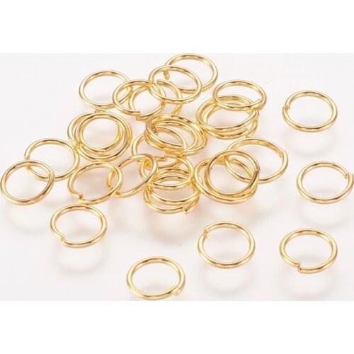 6mm Iron Jump Rings Close Unsoldered 1000g for Earrings Pendants Necklace Jewelry Making Findings