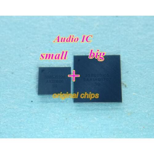 10pair(20pcs) for iphone 7 7plus audio codec ic chip small U3402 U3502 + big audio ic U3101 CS42L71