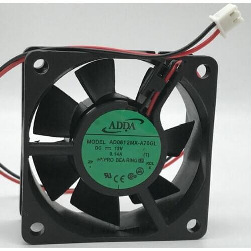 6025 DC12V 0.14A AD0612MX-A70GL 6cm power fan 6 Month Warranty