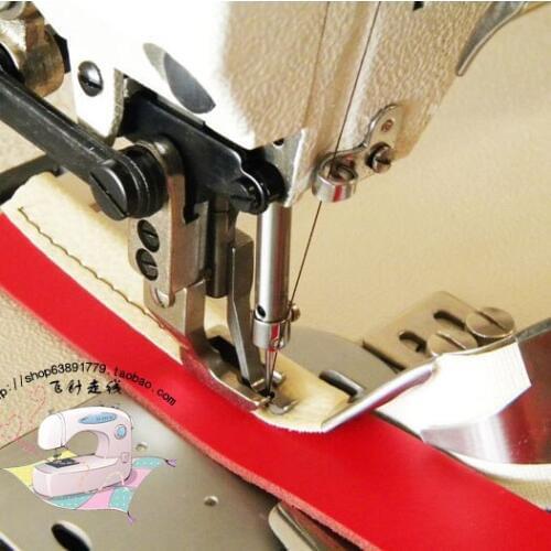 Barrel binder for 32MM industrial sewing machine pull leading car, car plastic leather with synchronous ribbon