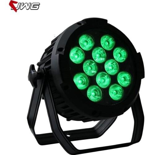 Free Shipping 12x18w 6 In 1 Led Par Can Rgbwa Uv Led Par Can Light LED DJ Equipment Controller Discos KTV Music Light