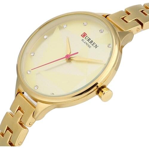 Curren Women Watches Top Brand Luxury Waterproof Women Watch Fashion Ladies Watch Bracelet Donna Orologio Reloj Mujer Free Ship