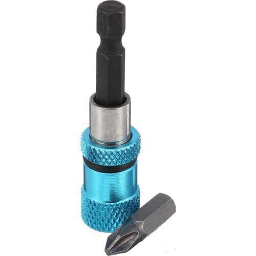 Adjustable Screw Depth Screw Bit Holder 1/4" Hex Driver W/ PH# 2 Bit 1/4" Magnet Hex Driver Screw Tip Screwdriver Holder Tool